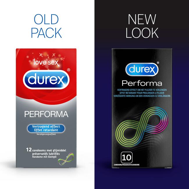 Durex Condooms Performa Vertragend Effect 10 stuks