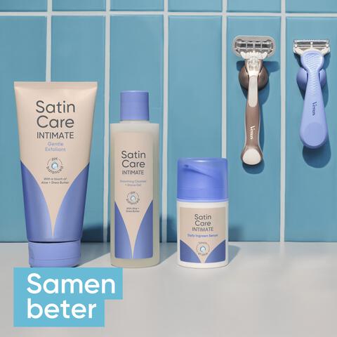 Gillette Venus Satin Care Serum Voor Huid en Schaamhaar Verzachtend 50 ML