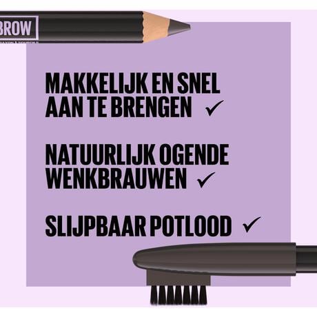 Maybelline New York Express Brow Shaping Wenkbrauwpotlood 03 Medium Brown