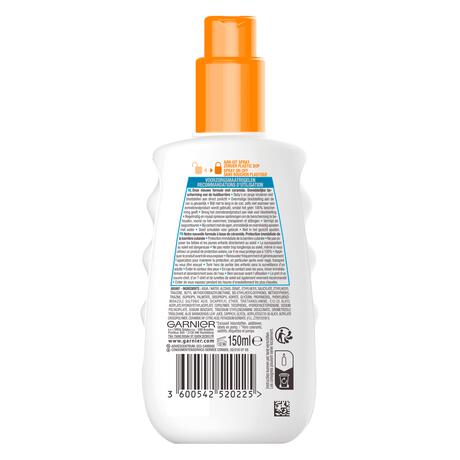 Garnier Ambre Solaire Kids Sensitive Expert+ Hypoallergene Zonnebrand Spray SPF50 150 ML