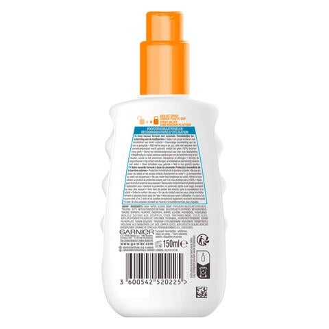 Garnier Ambre Solaire Kids Sensitive Expert+ Hypoallergene Zonnebrand Spray SPF50 150 ML