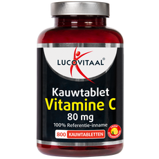 Lucovitaal Vitamine C 80 mg Citroensmaak Kauwtabletten 800 stuks