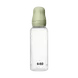BIBS Babyfles Medium Flow Latex Sage incl. opvouwbaar trechtertje 270 ML