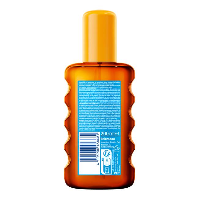NIVEA SUN Zonnebrand Protect & Bronze Olie Spray SPF 20 200 ML