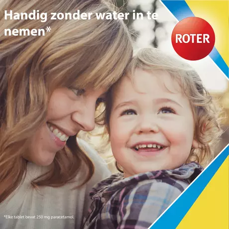 Roter Paracetamol 250 MG Junior Smelttabletten 20 stuks