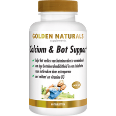 Golden Naturals Calcium & Bot Support Tabletten 60 stuks
