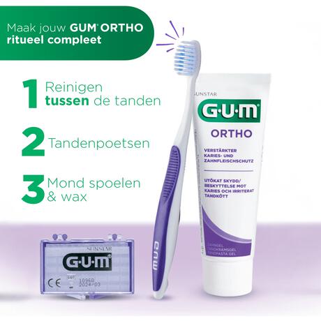 GUM® Ortho Tandenborstel