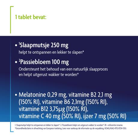 Shiepz Slaapfit 30 tabletten