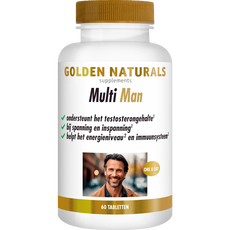 Golden Naturals Multi Man Tabletten 60 stuks