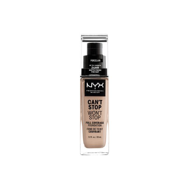 NYX Professional Makeup Can't Stop Won't Stop Foundation Porcelain CSWSF03