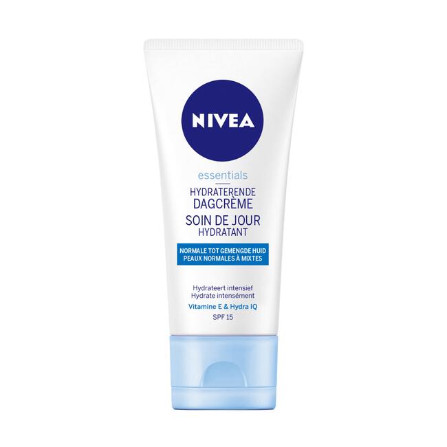 NIVEA Essentials +24h Hydraterende Dagcrème SPF15 50 ML