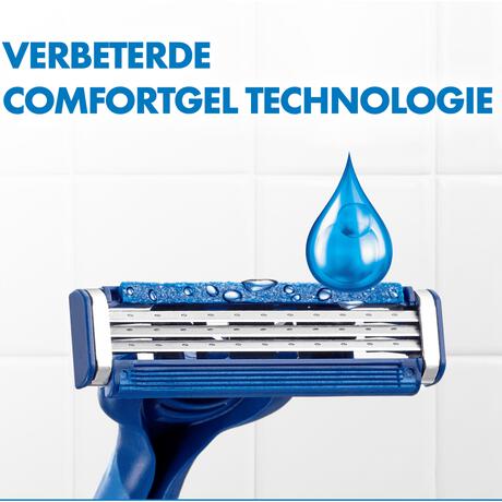 Gillette Sensor3 Comfort Wegwerpmesjes 4+2 stuks