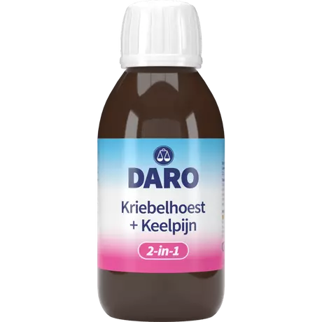 Daro 2 in 1 Kriebelhoest + Keelpijn 150 ML