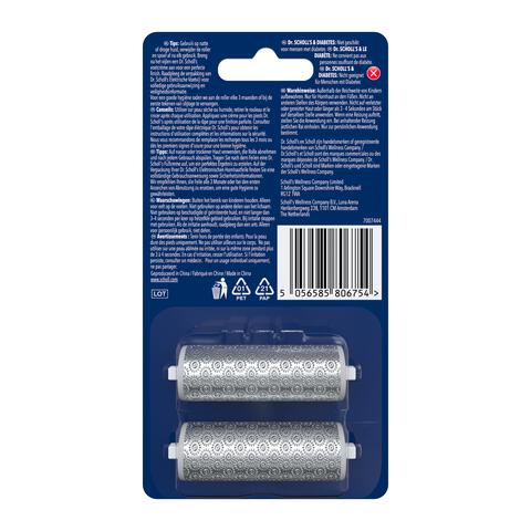 Dr.Scholl's Pedi Perfect NanoTech navullingen Elektrische Voetvijl 2 stuks