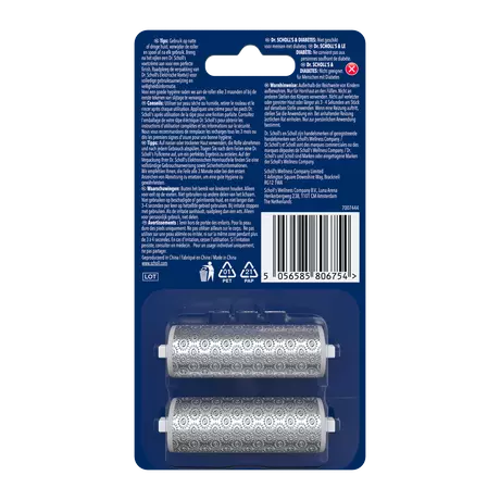 Dr.Scholl's Pedi Perfect NanoTech navullingen Elektrische Voetvijl 2 stuks