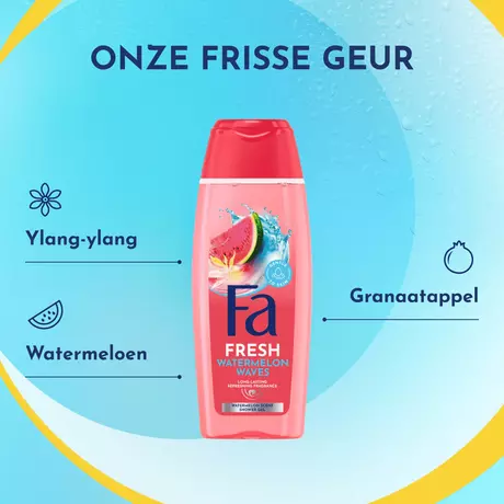 Fa Watermelon Waves Douchegel 250 ML