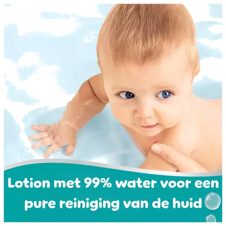 Pampers 99% Water Billendoekjes 20x60 Stuks