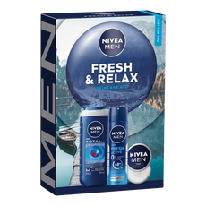 NIVEA MEN Fresh & Relax Geschenkset Mannen