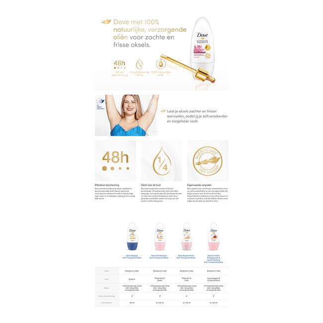Dove Nourishing Secrets Glowing Lotus Ricewater Deodorant Roller 50 ML
