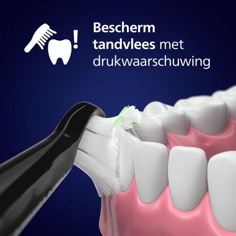 Philips Sonicare 4100 Elektrische Tandenborstel Zwart - HX3681/54