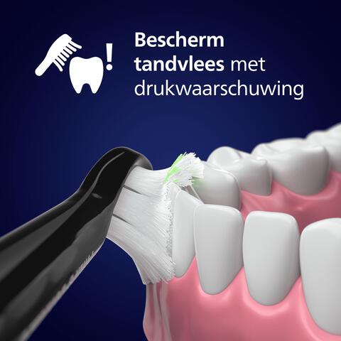 Philips Sonicare 4100 Elektrische Tandenborstel Zwart - HX3681/54