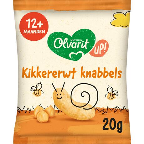 Olvarit Kikkererwt Knabbels 12 Maanden