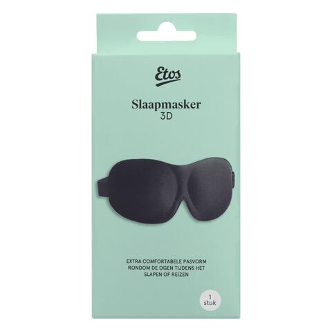 Etos Slaapmasker 3D Drukvrije Pasvorm