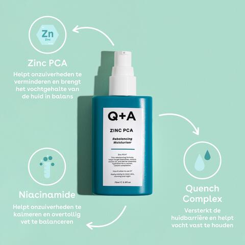 Q+A Zinc PCA Daily Moisturiser 75 ML