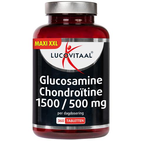 Lucovitaal Glucosamine Chondroïtine 1500/500 mg Tabletten 360 stuks