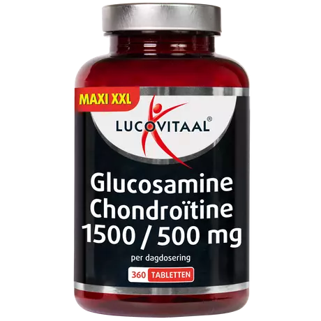 Lucovitaal Glucosamine Chondroïtine 1500/500 mg Tabletten 360 stuks
