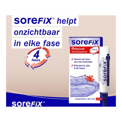 SoreFix Rescue Op Zink Gebaseerde Koortslipcrème 6 ML