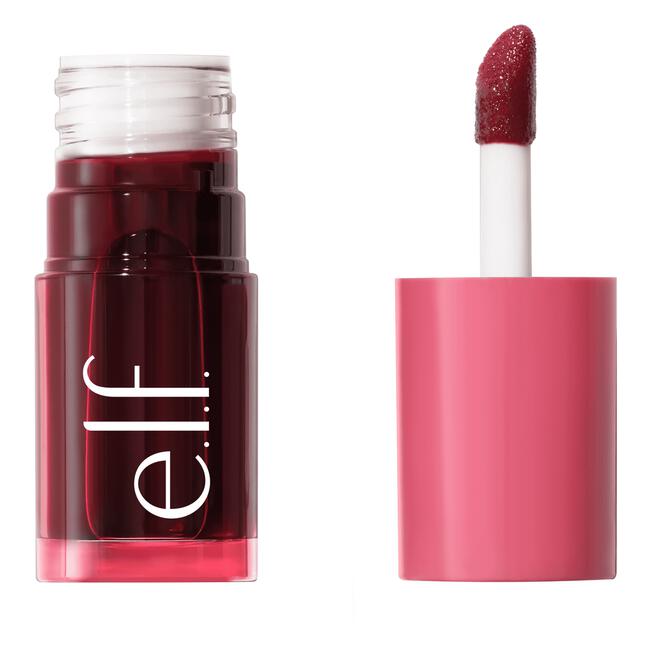 e.l.f. Sheer For It Blush Tint Left on Red