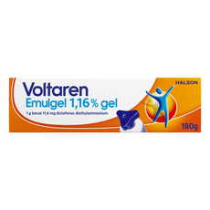 Voltaren Emulgel 1,16% (diclofenac) Bij Gewrichtspijn In Knie En Vinger 180 GR