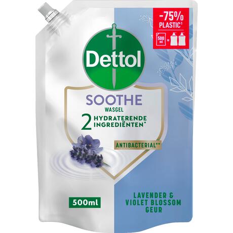Dettol Pouch Lavander Navulverpakking - 500 ML
