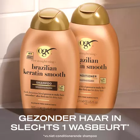 OGX Brazilian Keratin Smooth Shampoo 385 ML