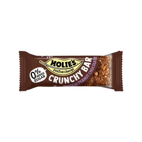 Holie's Crunchy Bar Protein Peanut Chocolate 40 GR