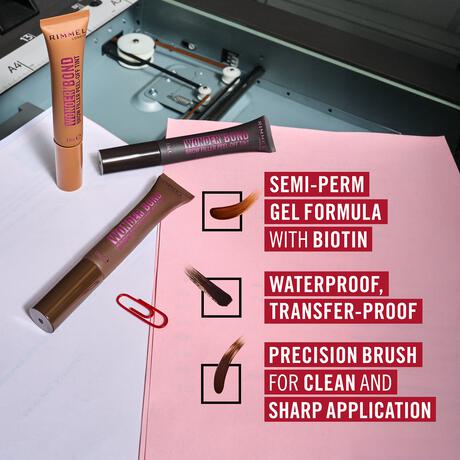 Rimmel Wonder'Bond Brow Filler Tint Dark Brown 3