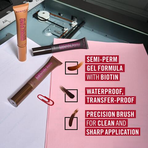 Rimmel Wonder'Bond Brow Filler Tint Dark Brown 3