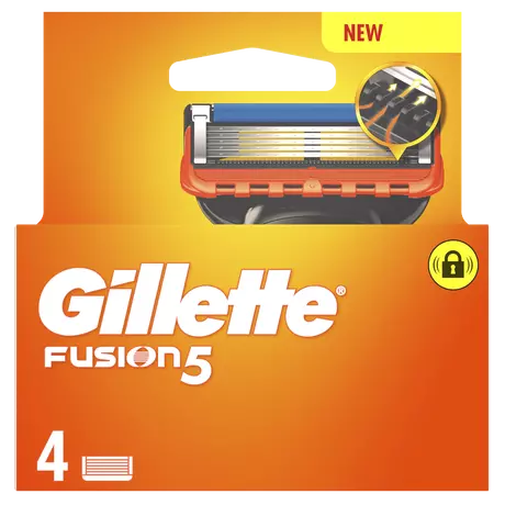 Gillette Fusion5 Navulmesjes 4 stuks