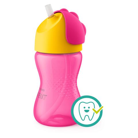 Philips Avent Rietjesbeker 12M+ Roze SCF798/02 300 ML