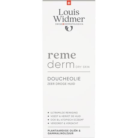 Louis Widmer Remederm Doucheolie Licht Geparfumeerd 200 ML