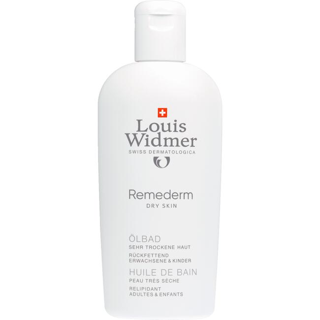Louis Widmer Remederm Badolie Licht Geparfumeerd