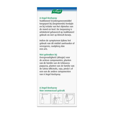 A.Vogel Keelspray Bij Keelpijn Spray 30 ML