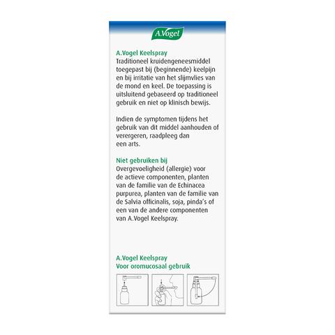 A.Vogel Keelspray Bij Keelpijn Spray 30 ML