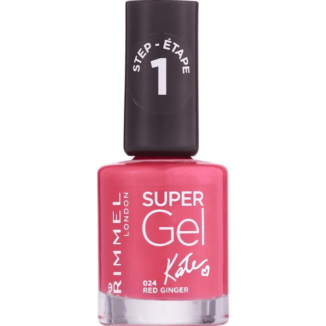 Rimmel London Super Gel Nailpolish - 024 Red Ginger