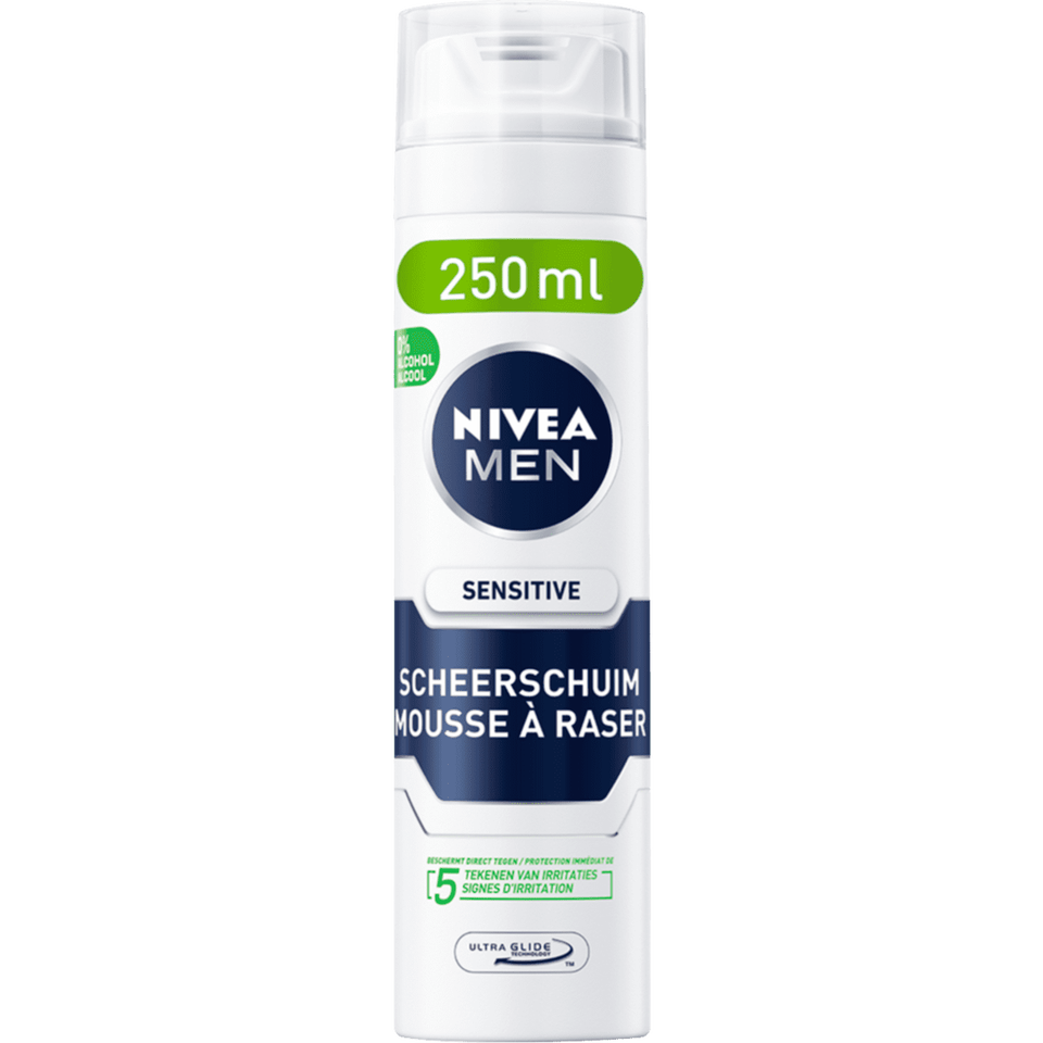 NIVEA MEN Sensitive Scheerschuim 250 ML