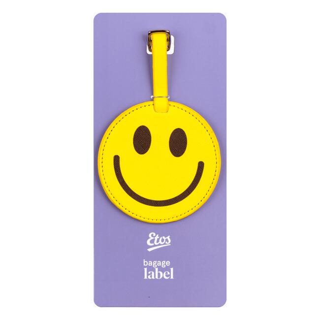ETOS reis display bagage label smile