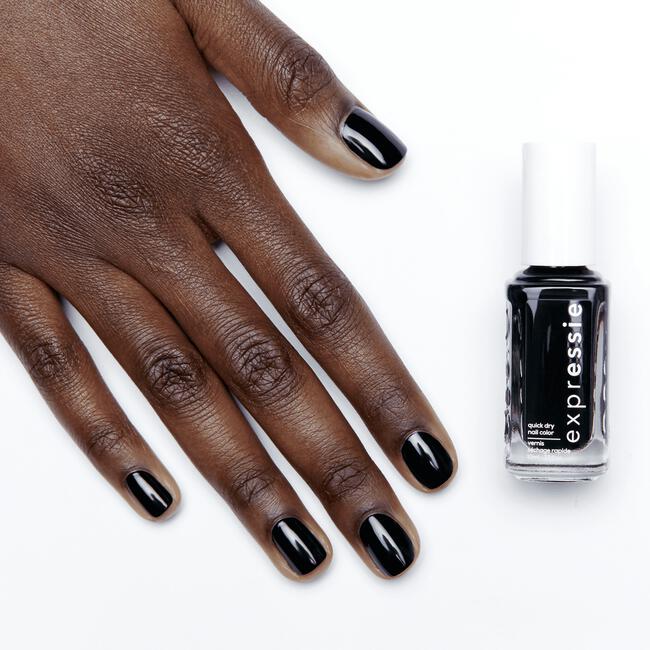 essie Expressie Nagellak Zwart 380 Now Or Never 10 ML