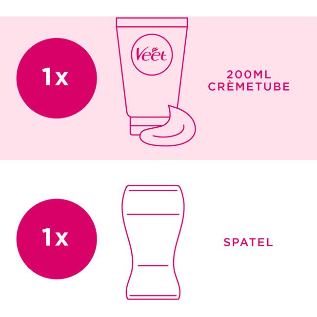 Veet Minima Ontharingscreme Gevoelige Huid 200 ML