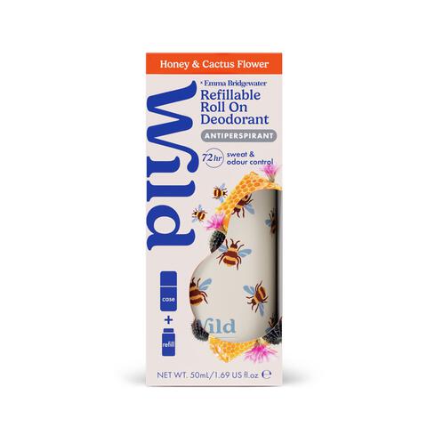 Wild Honey & Cactus Anti-Perspirant Deodorant Roller Starterpack 50 ML&nbsp;